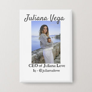 CEO business owner girl boss Instagram handle Button