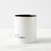 CEO - Chief Entertainment Officer Two-Tone Coffee Mug (Center)