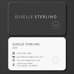 CEO Chief Executive Officer Professional Business Card