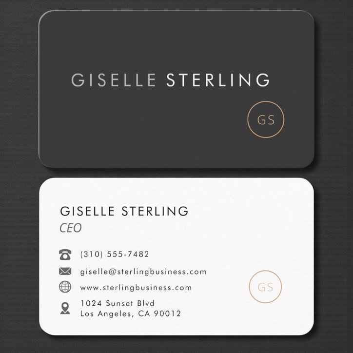 Ceo Chief Executive Officer Professional Business Card