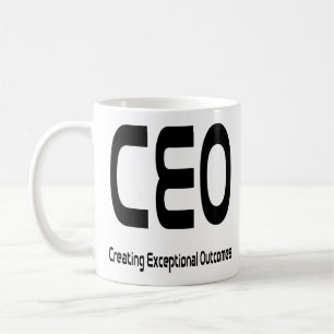 CEO Creation Exceptional Outcomes Coffee Mug