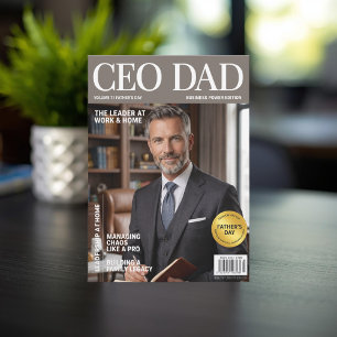 CEO Dad Personalized Father’s Day Card – Custom 