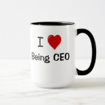 Ceo Gift I Love Being Ceo Special Chief Executive Mug at Zazzle