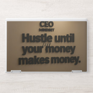 CEO Mindset Hustle Quote HP Laptop Skin