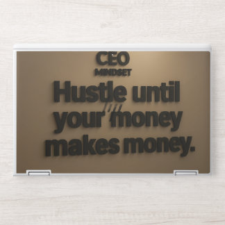 CEO Mindset Hustle Quote HP Laptop Skin