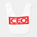 CEO Stamp Baby Bib