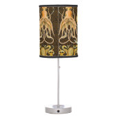 Cephalopod Octopus Squid Marine Nature Table Lamp (Back)