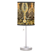 Cephalopod Octopus Squid Marine Nature Table Lamp (Right)