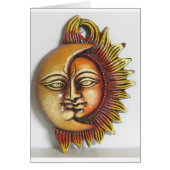 CERAMIC ABSTRACT SUN AND MOON (Front)