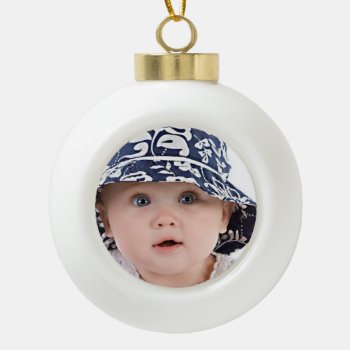 Ceramic Ball Ornament by jabcreations at Zazzle