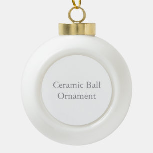 Ceramic Ball Ornament