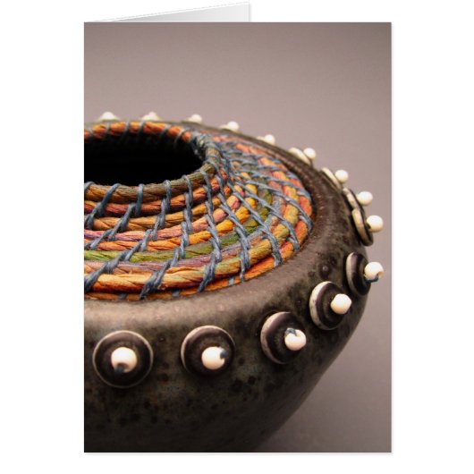 Ceramic Basketry Fusion 1 Cards (Front)