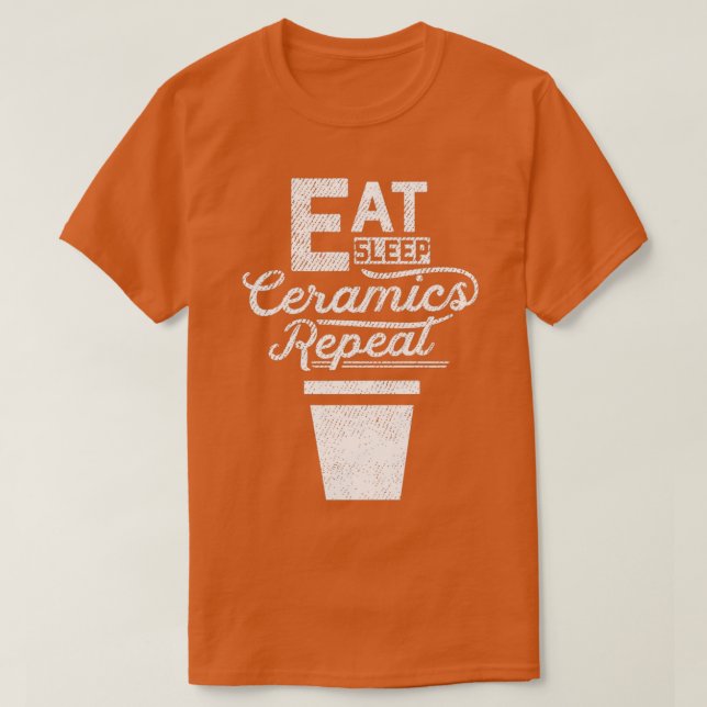 Ceramic ceramicist pot pottery 5 T-Shirt (Design Front)