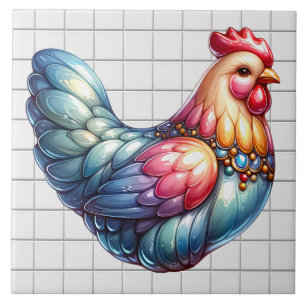 Ceramic Chicken  Ceramic Tile