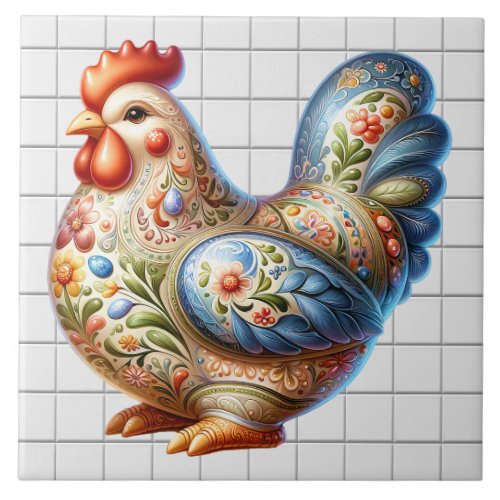 Ceramic Chicken  Ceramic Tile