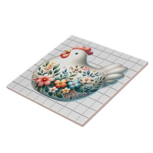 Ceramic Chicken  Ceramic Tile