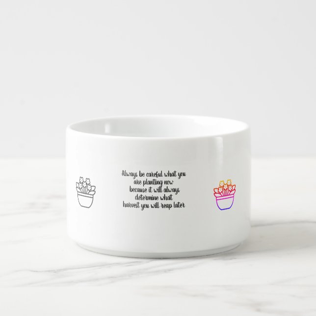 Ceramic Chili bowl (Center)