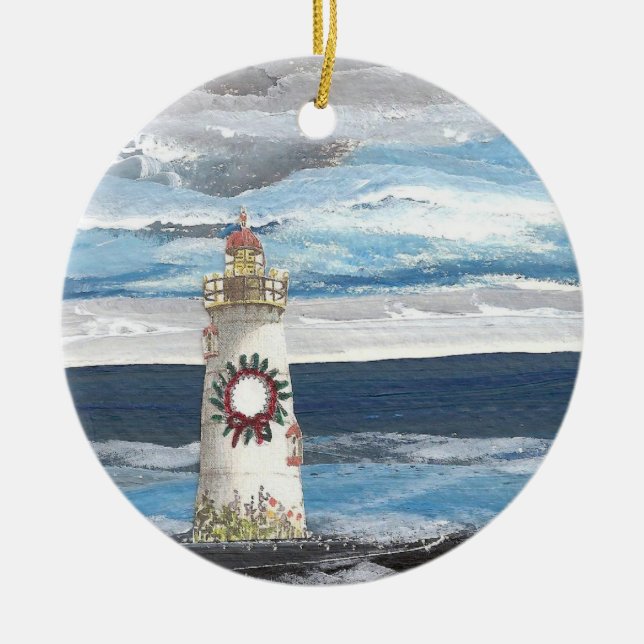 Ceramic Christmas Ornaments (Front)