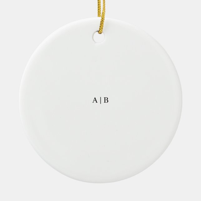 Ceramic Circle Ornament (Front)