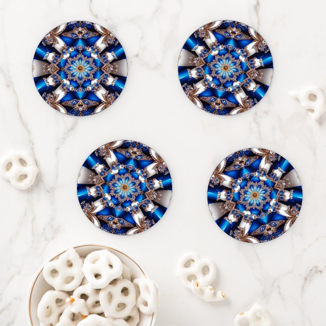 Ceramic coasters with Argentinian Colors (In Situ)