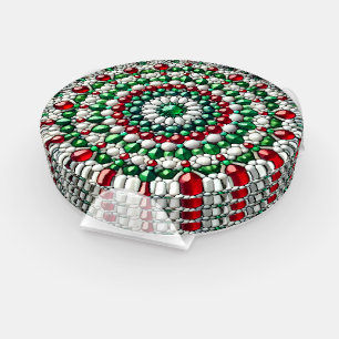 Ceramic coasters with Italian Colors