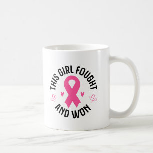 Ceramic Coffee Mug-Breast Cancer Coffee Mug