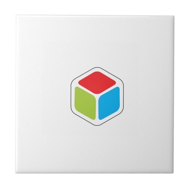 Ceramic Cube Tile (Front)