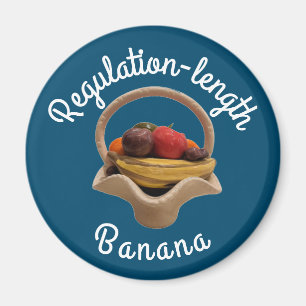Ceramic Fruit Basket Magnet