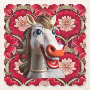 Ceramic Horse Coaster
