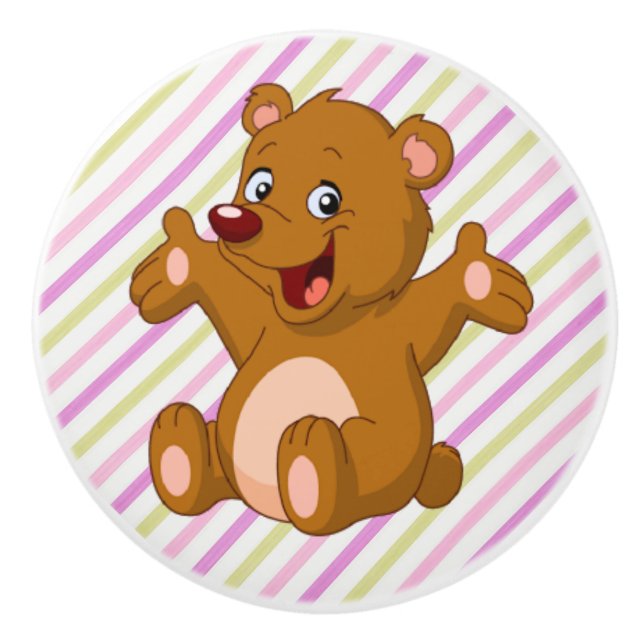 Ceramic Knob/Bear Knob (Front)