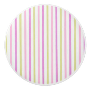 Ceramic Knob/Stripes Knob
