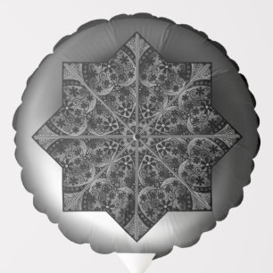 Ceramic Lace Black Balloon