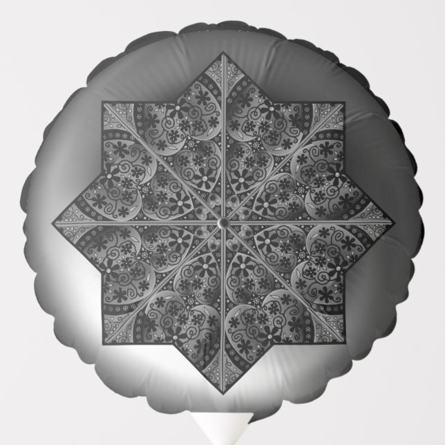 Ceramic Lace Black Balloon (Front)