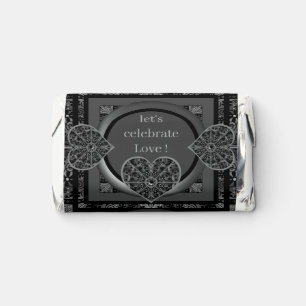 Ceramic Lace Black Hershey's Miniatures