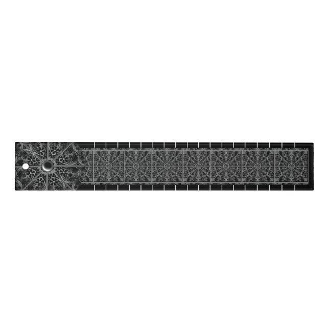 Ceramic Lace Black Ruler (Front)