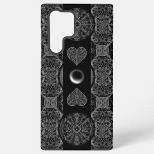 Ceramic Lace Black Samsung Galaxy S22 Ultra Case