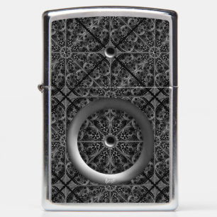 Ceramic Lace Black Zippo Lighter