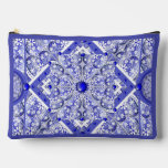 Ceramic lace Blue of Greece Accessory Pouch