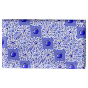 Ceramic Lace Blue of Greece Place Card Holder