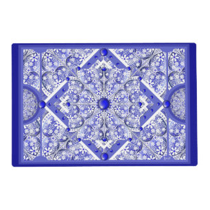 Ceramic Lace Blue of Greece Placemat