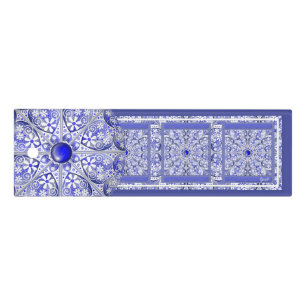 Ceramic Lace Blue of Greece Ruler