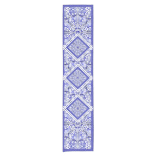 Ceramic Lace Blue of Greece Short Table Runner