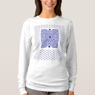 Ceramic Lace Blue of Greece T-Shirt