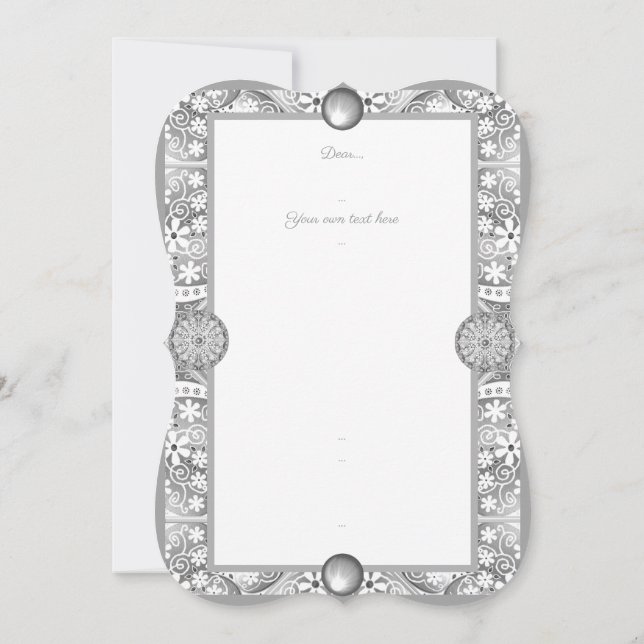 Ceramic lace Grey (Back)