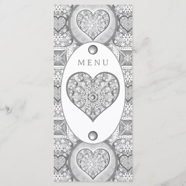 Ceramic Lace grey Menu (Back)