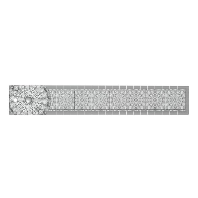 Ceramic Lace Grey Ruler (Front)
