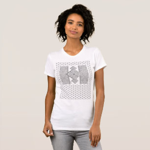 Ceramic lace Grey T-Shirt