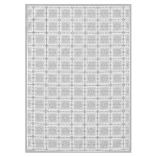 Ceramic Lace grey Tablecloth