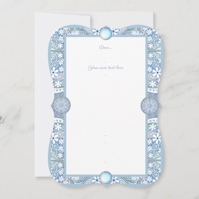 Ceramic lace Light blue (Back)