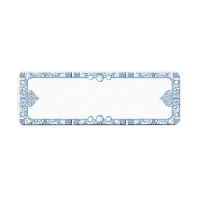 Ceramic Lace Light Blue Label (Front)